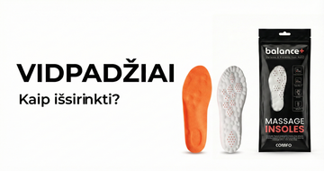 Kaip išsirinkti ir kas padeda sumažinti pėdų skausmą?