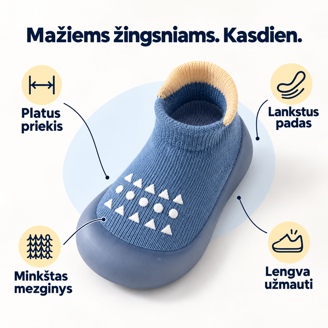 TinySteps - batukai-kojinės