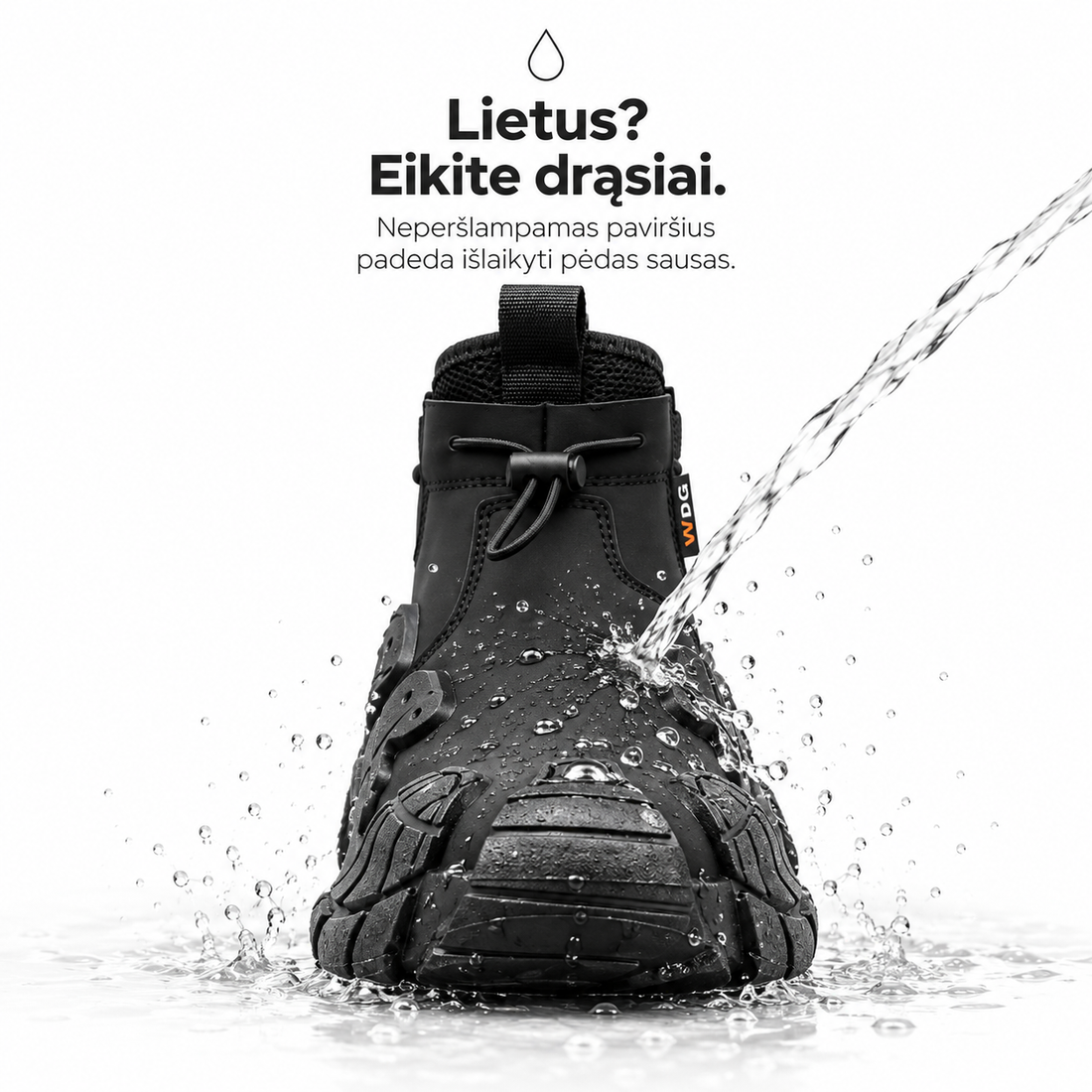 Trekdry 2.0 - neperšlampami aulinukai su neslystančiu padu