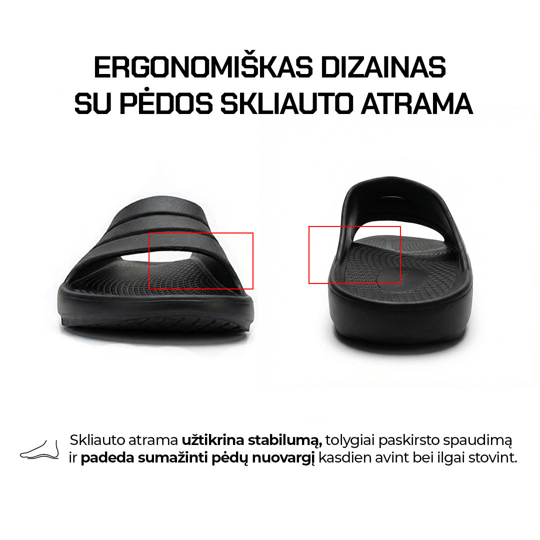 Fanture - atsistatymo šlepetės su skliauto atrama